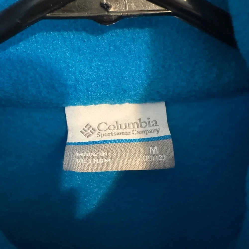 Columbia Kids Bright Blue Fleece Jacket